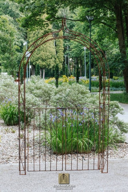 Rosenbogen HANNAH mit Türen / Tor
