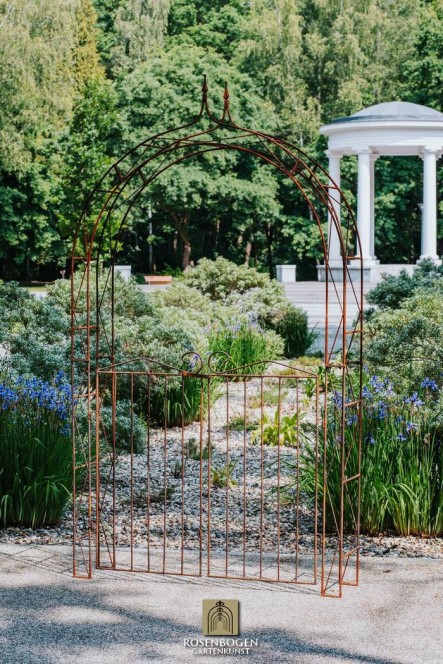 Rosenbogen HANNAH mit Türen / Tor