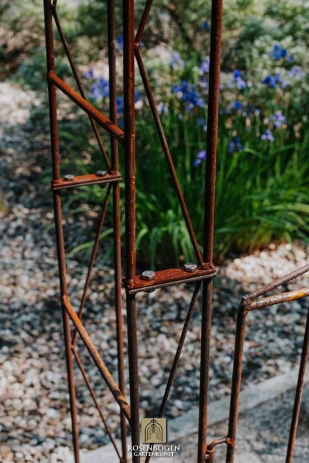 Rosenbogen HANNAH mit Türen / Tor