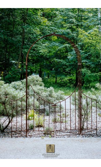 Rosenbogen LIVIA mit Türen / Tor