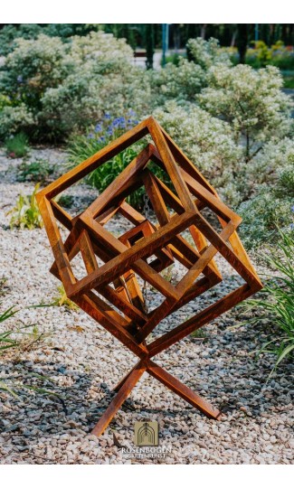 Gartendeko Cube