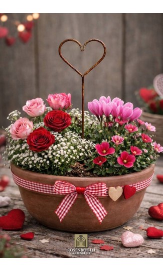 Gartenstecker HERZ 1