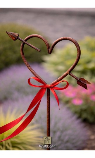 Gartenstecker HERZ 2