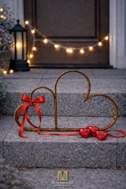 Gartenstecker HERZ 4