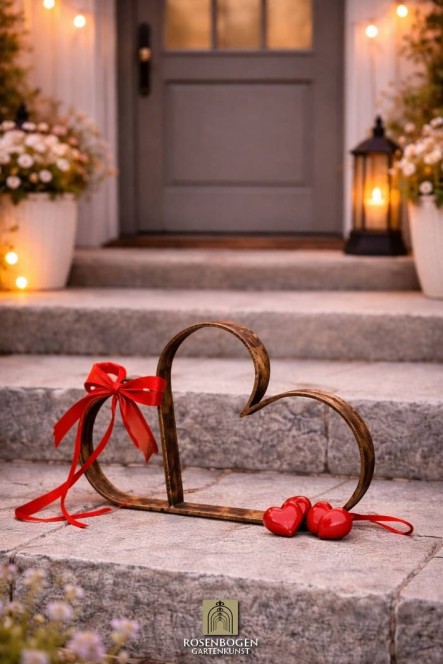 Gartenstecker HERZ 4