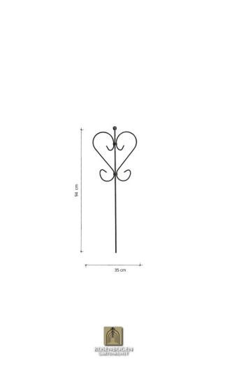 Gartenstecker HERZ 5