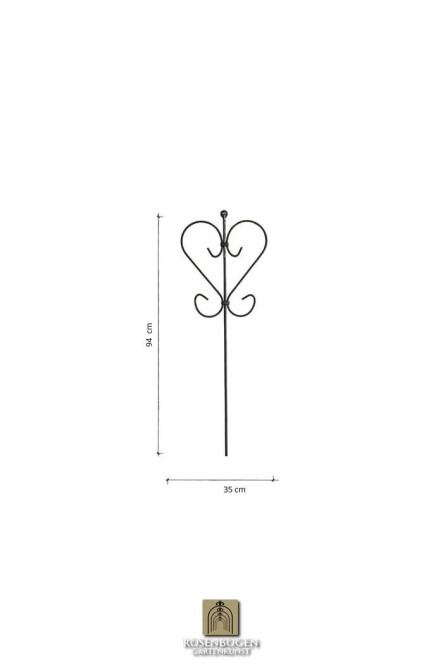 Gartenstecker HERZ 5