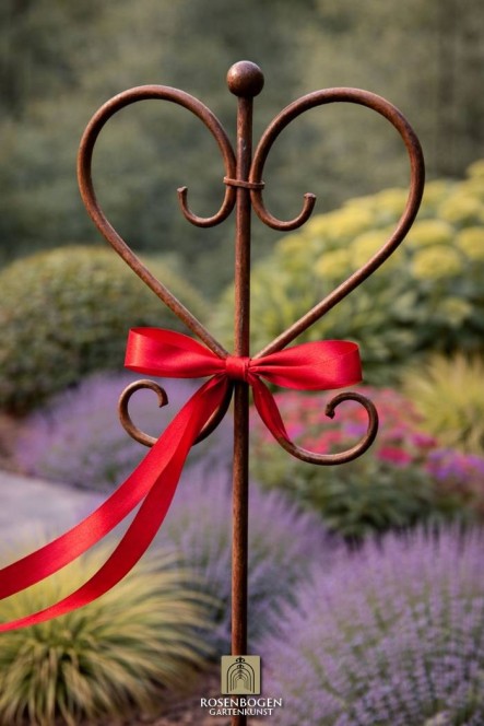 Gartenstecker HERZ 5