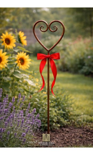 Gartenstecker HERZ 6