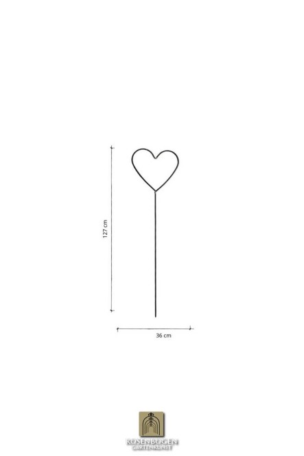 Gartenstecker HERZ 7