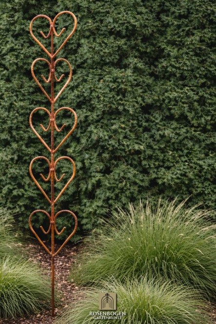 Gartenstecker HERZ 9