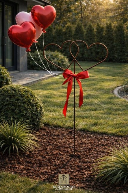 Gartenstecker HERZ 10