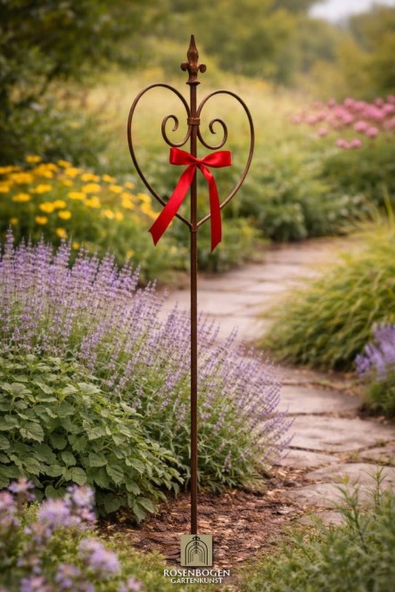 Gartenstecker HERZ 11
