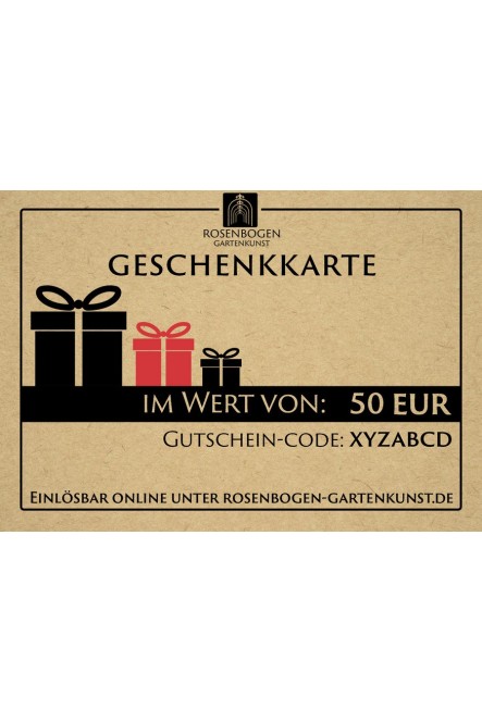 Geschenkkarte 50 EUR
