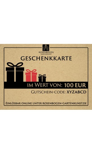 Geschenkkarte 100 EUR