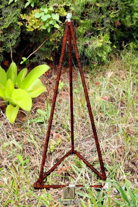 Beton-Bodenanker 40 cm Edelrost