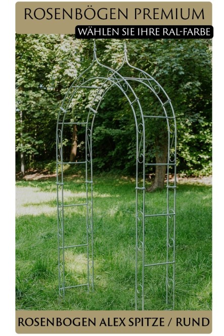 Rosenbogen PREMIUM ALEX Rund / Lilie Spitze