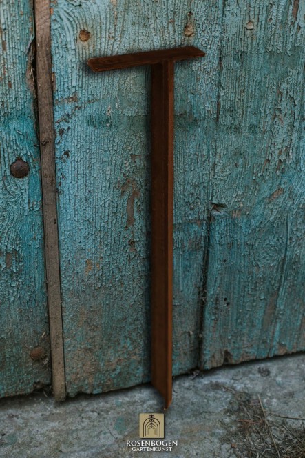 Bodenanker L 41 cm Edelrost