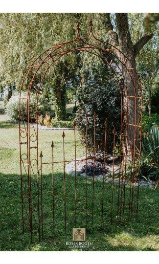 Rosenbogen ALEX mit Türen / Tor Spitze