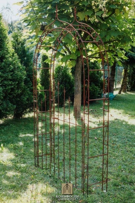 Rosenbogen ALEX mit Türen / Tor Spitze