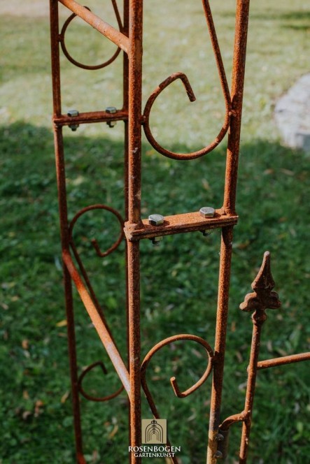 Rosenbogen ALEX mit Türen / Tor Spitze