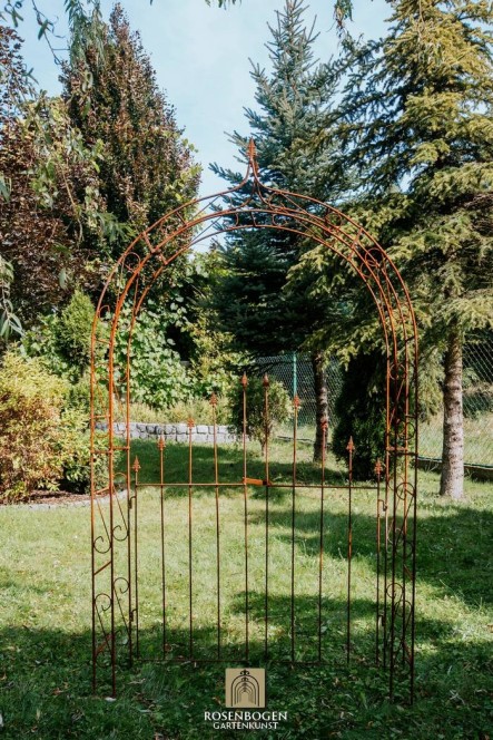 Rosenbogen ALEX mit Türen / Tor Spitze