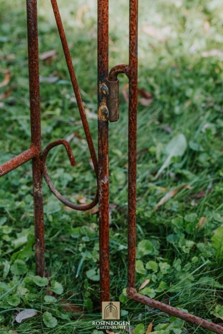 Rosenbogen ALEX mit Türen / Tor Spitze