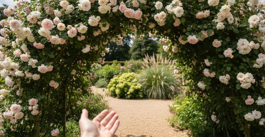 Rosenbogen Gestaltungsideen: Inspiration für Standort, Material und Bepflanzung im Garten