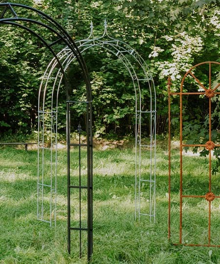 Rosenbogen & Gartendeko aus Metall &ndash; jetzt entdecken!